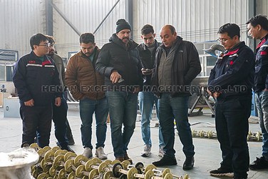 Brazilian Customer Visits EXCT Factory Brazilian Customer Visits EXCT Factory