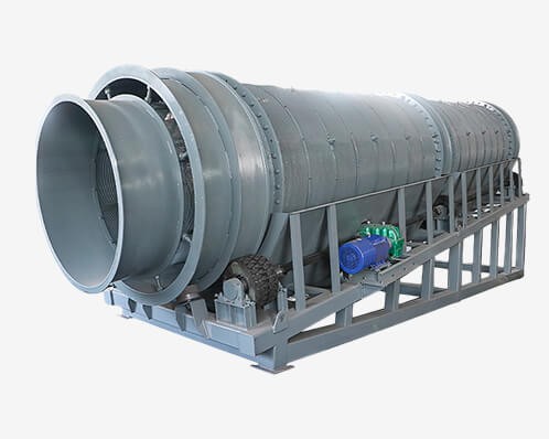 퇴비용 회전 원통형 체