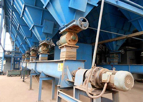 트러프 스크류 컨베이어