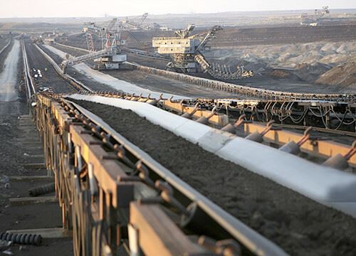 Belt Conveyor System For Coal